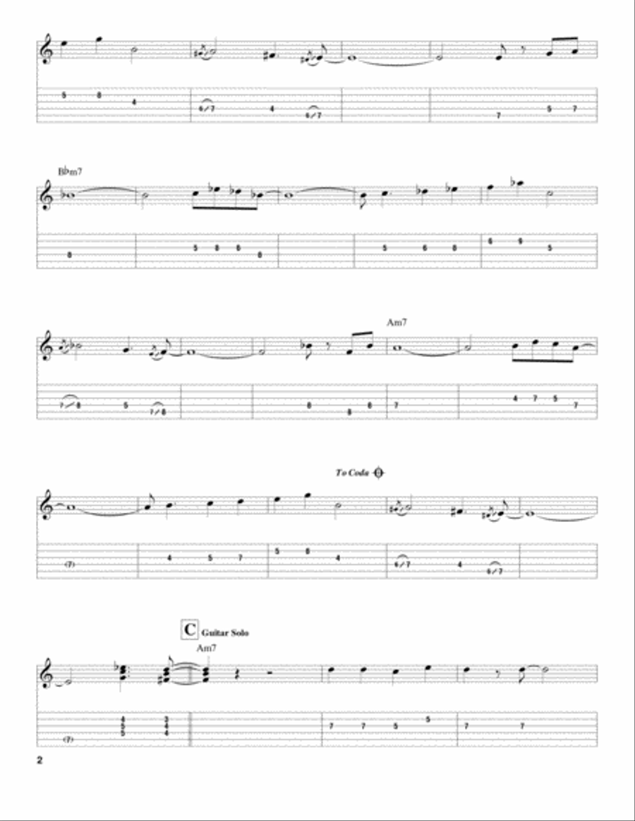 Impressions Electric Guitar scores gallery preview page 2
