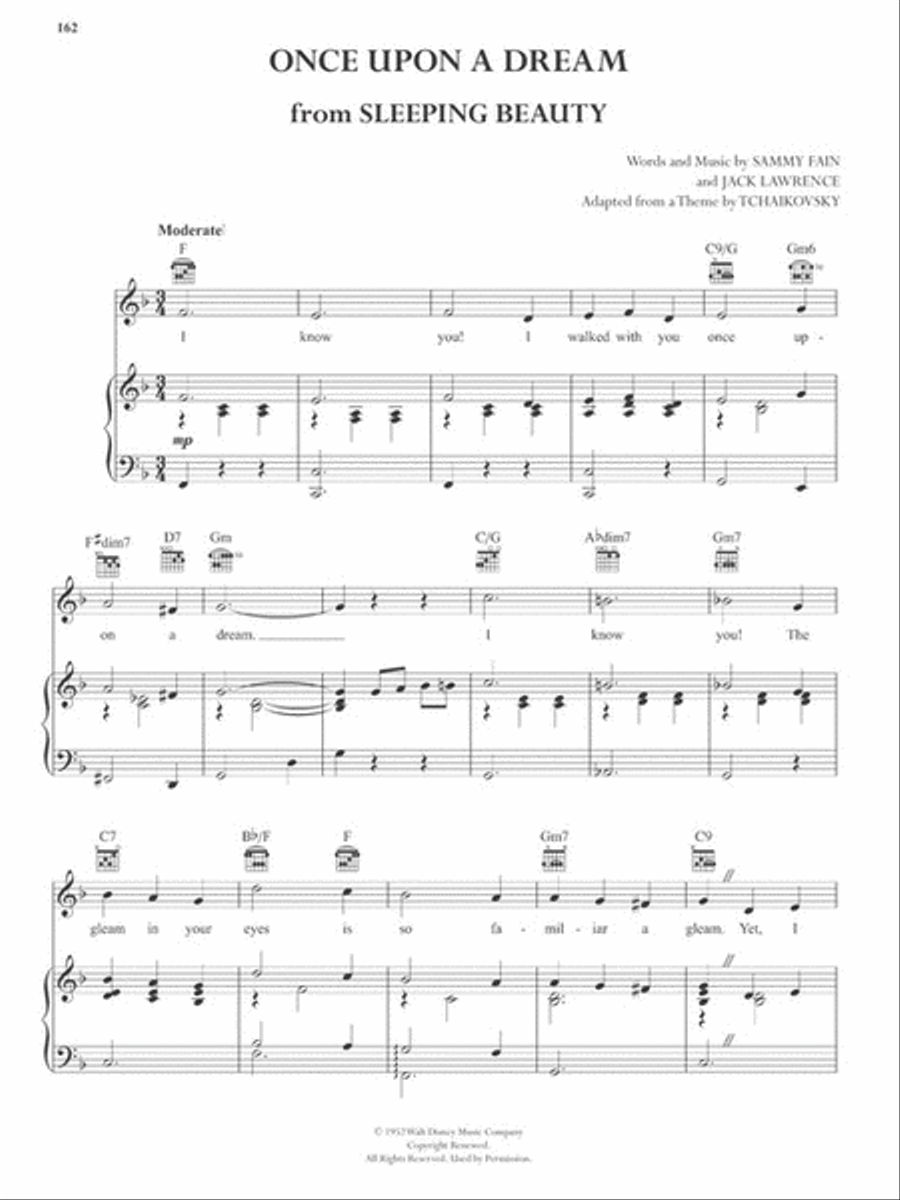 The Library of Disney Songs Piano, Vocal, Guitar scores gallery preview page 6