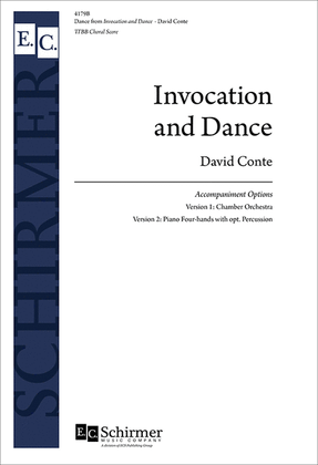 Invocation and Dance (Choral Score)