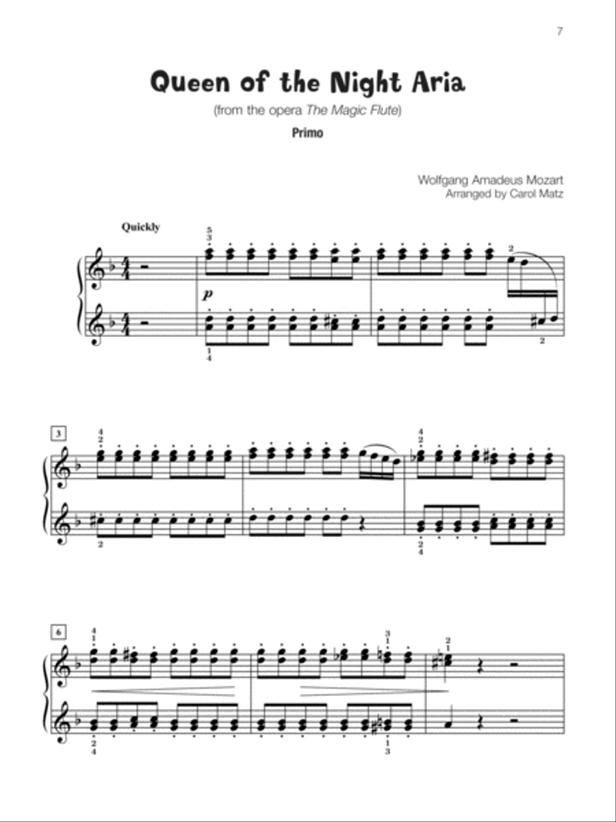 Famous & Fun Duets, Book 5 Small Ensemble scores gallery preview page 6