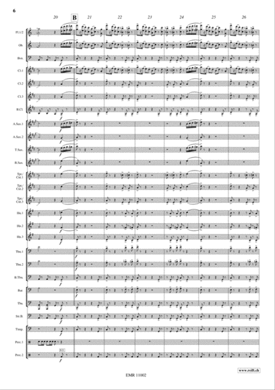 La Folie des Grandeurs La Folie des Grandeurs Concert Band scores gallery preview page 7