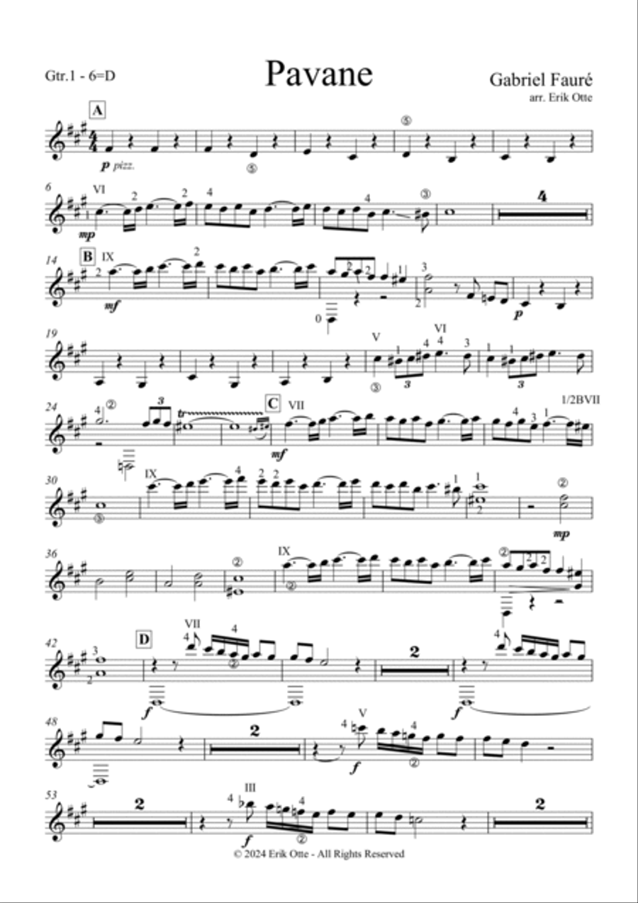 Pavane Chamber Music scores gallery preview page 6