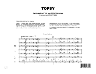 Book cover for Topsy - Full Score