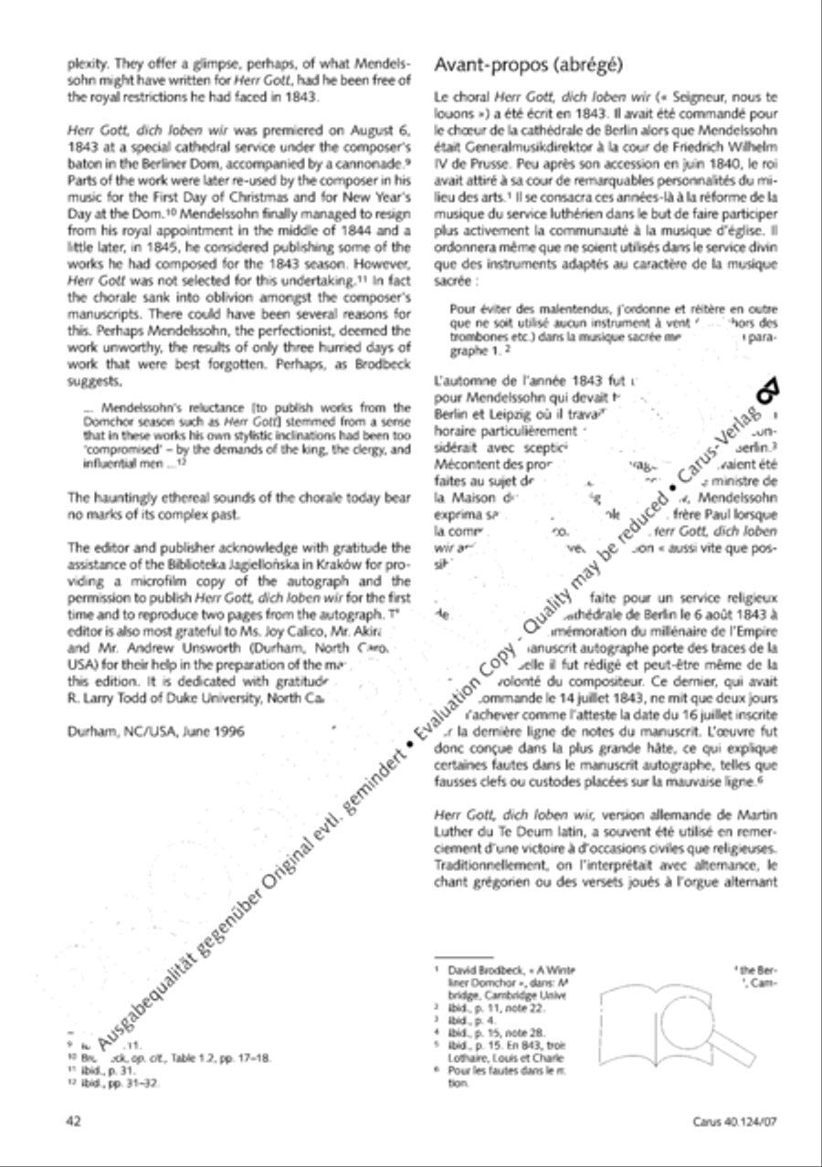 Kyrie in d + Herr Gott, dich loben wir Orchestra scores gallery preview page 43