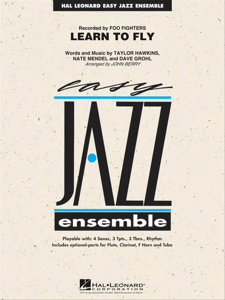 Learn to Fly Jazz Ensemble scores gallery preview page 1