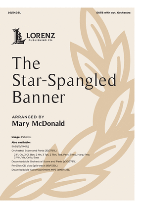 Book cover for The Star-Spangled Banner - Performance/Accompaniment CD plus Split-track