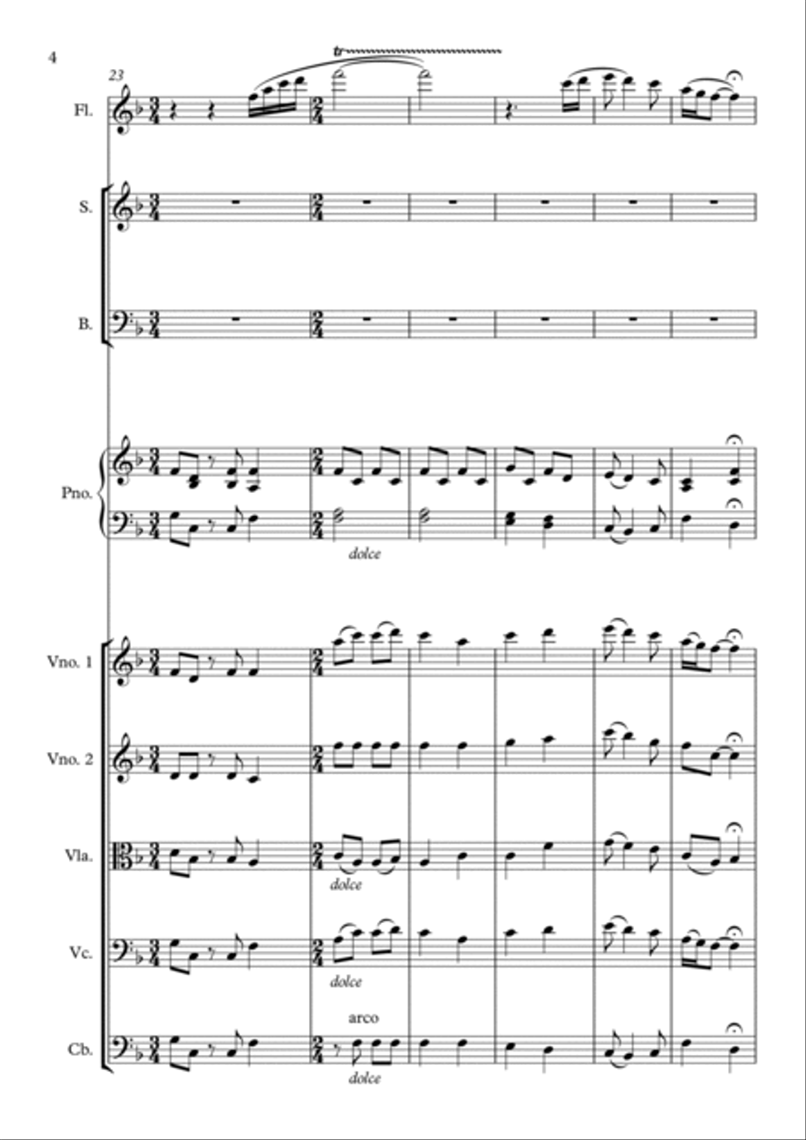 Ponta De Areia Ponta De Areia Chamber Orchestra scores gallery preview page 4