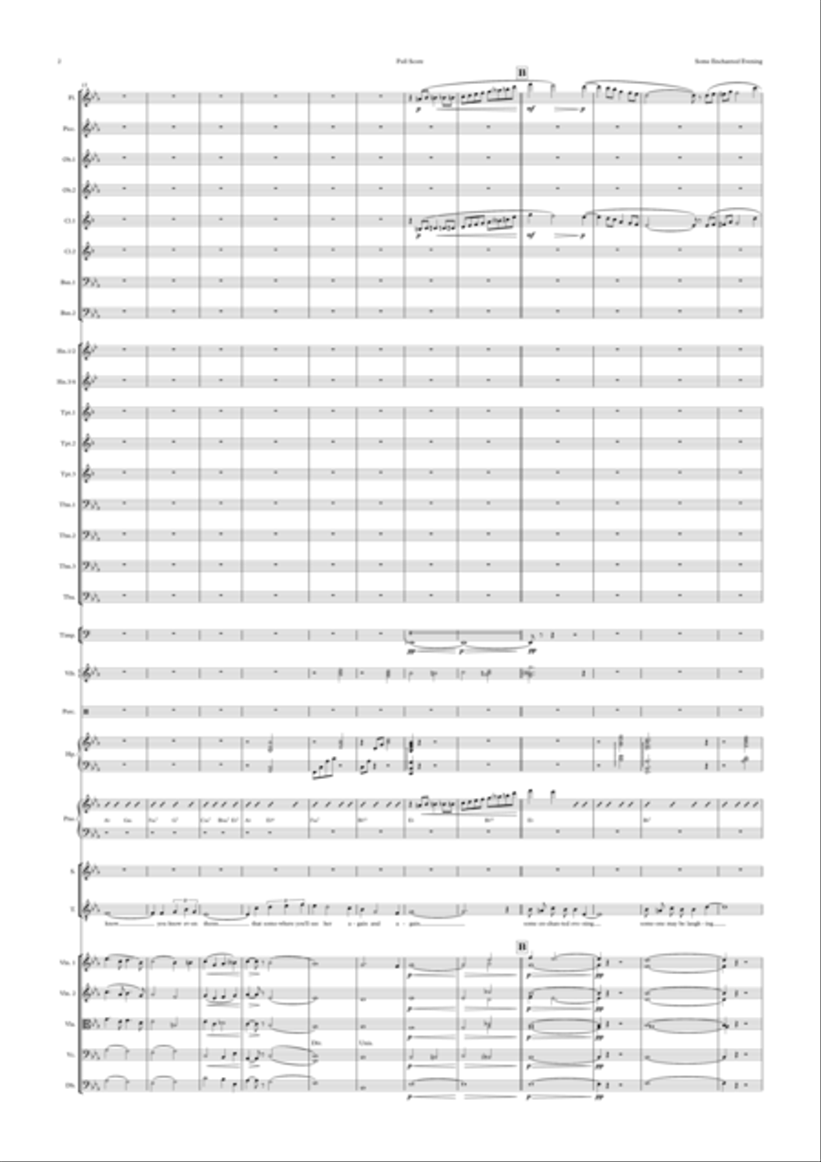Some Enchanted Evening Full Orchestra scores gallery preview page 2