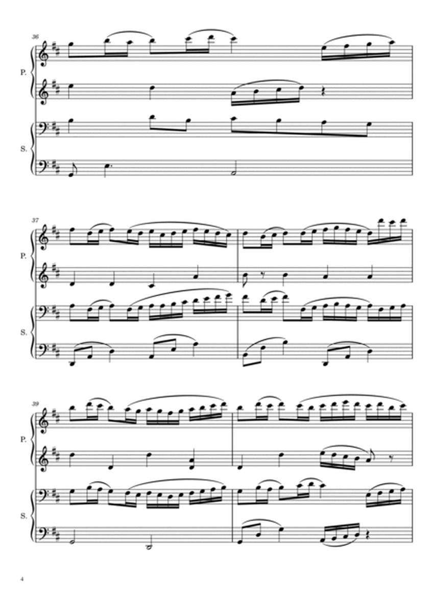 Canon in D - Piano Duet - For Four Hand -J.Pachelbel image number null