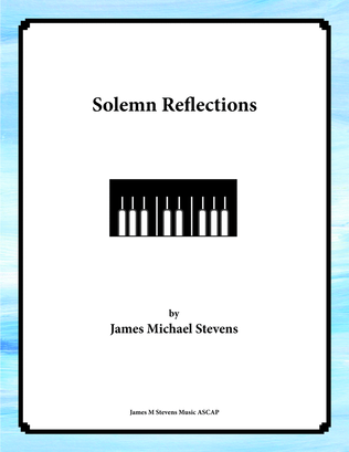 Book cover for Solemn Reflections