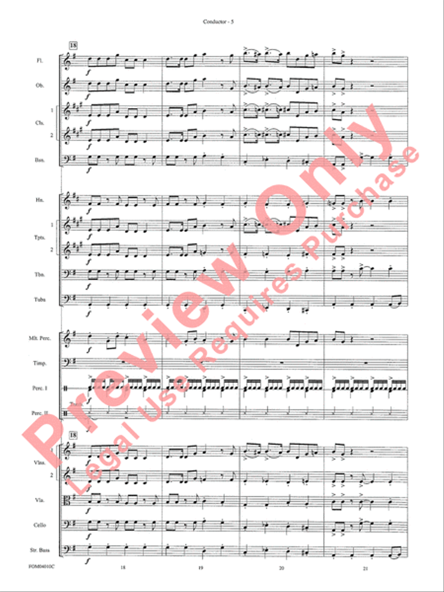 The Polar Express, Selections from Full Orchestra scores gallery preview page 7