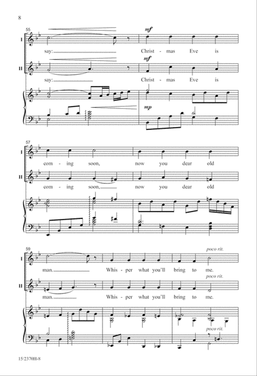 A Family Christmas Spectacular 2-Part scores gallery preview page 9