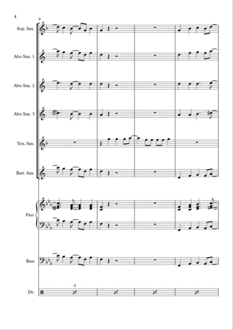 Happy Woodwind Ensemble scores gallery preview page 4
