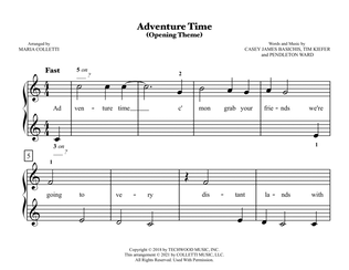 Book cover for Adventure Time Opening Theme