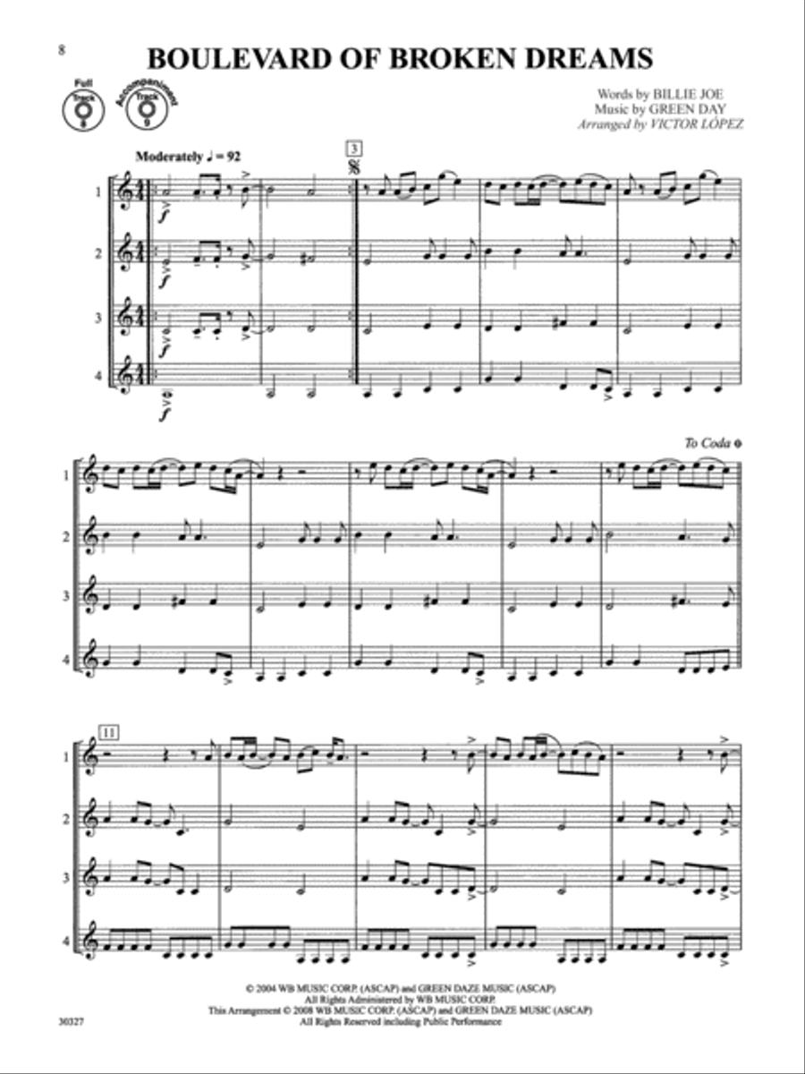 Flex-Ability More Pops -- Solo-Duet-Trio-Quartet with Optional Accompaniment Small Ensemble scores gallery preview page 3