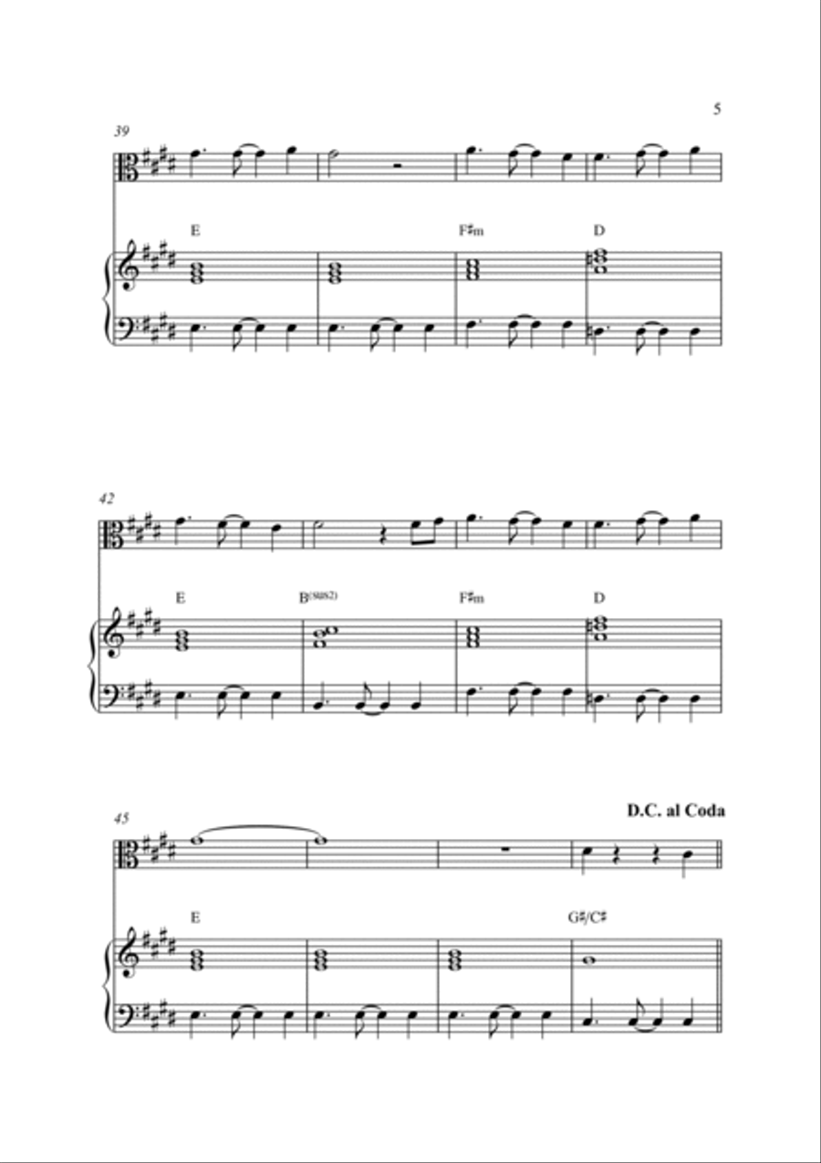 La Isla Bonita Viola scores gallery preview page 5