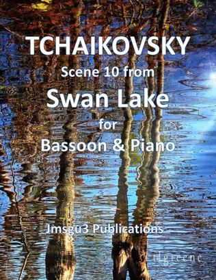 Book cover for Tchaikovsky: Scene 10 from Swan Lake for Bassoon & Piano