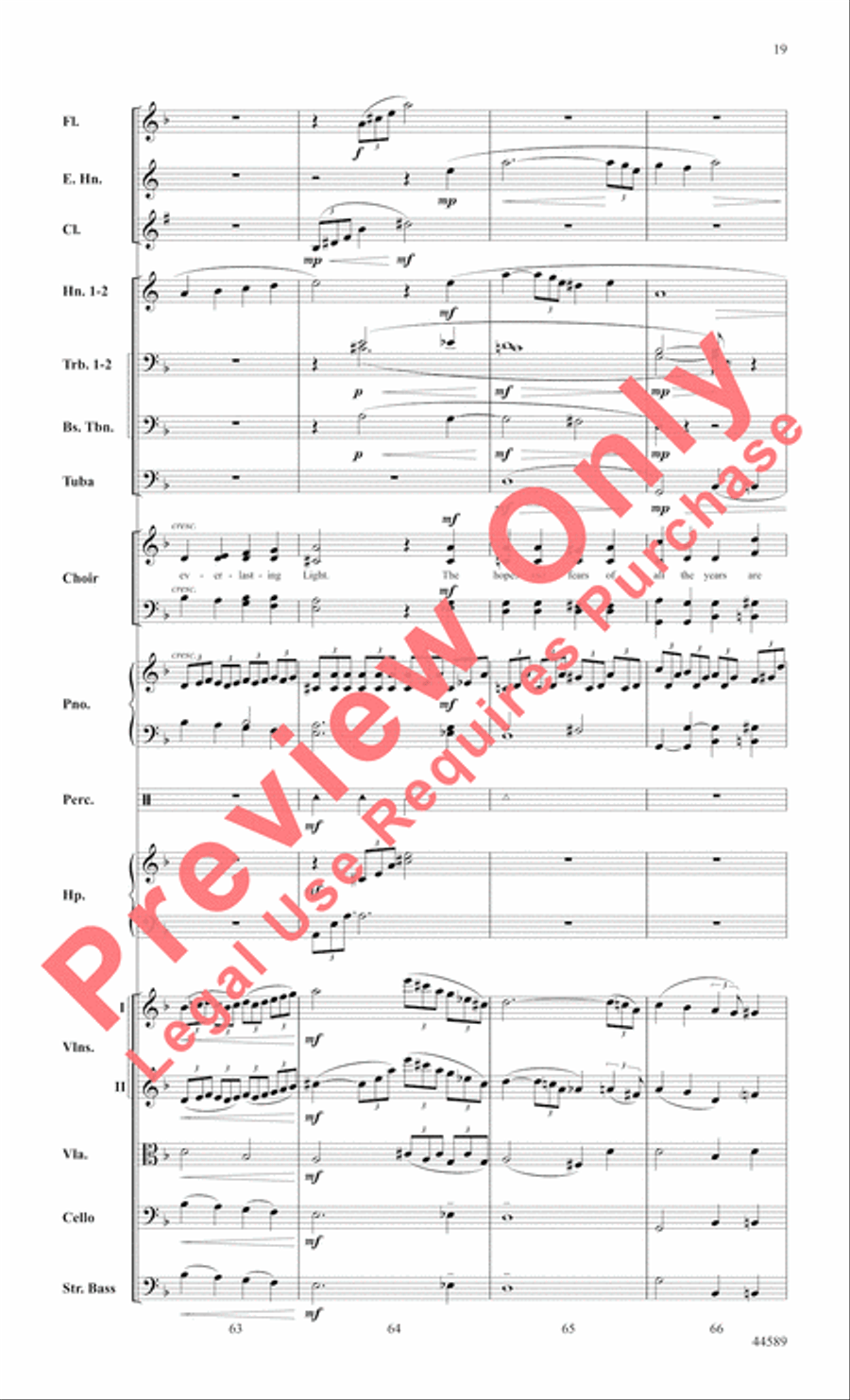 Song of Bethlehem Song of Bethlehem Choir scores gallery preview page 20