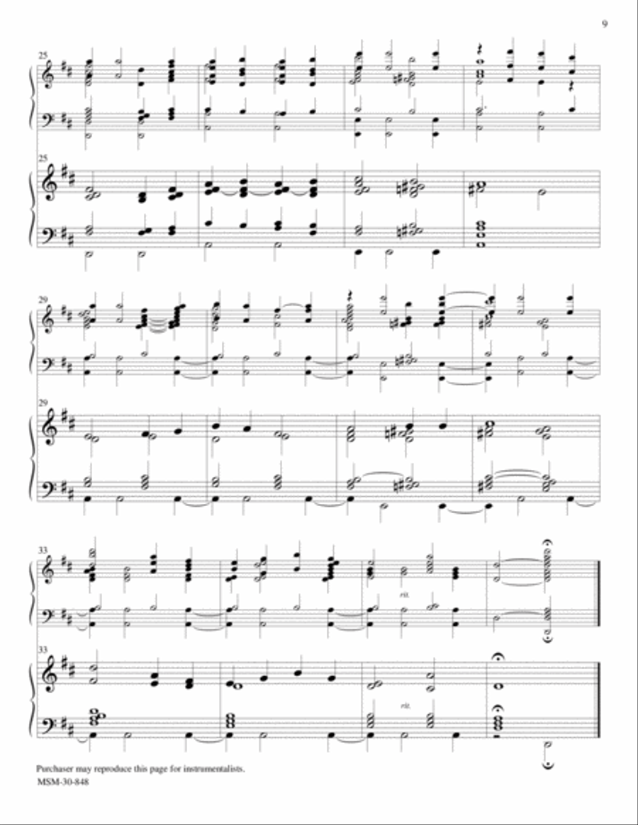BREAD OF LIFE from Let Praises Ring, V3 5-Octaves scores gallery preview page 3