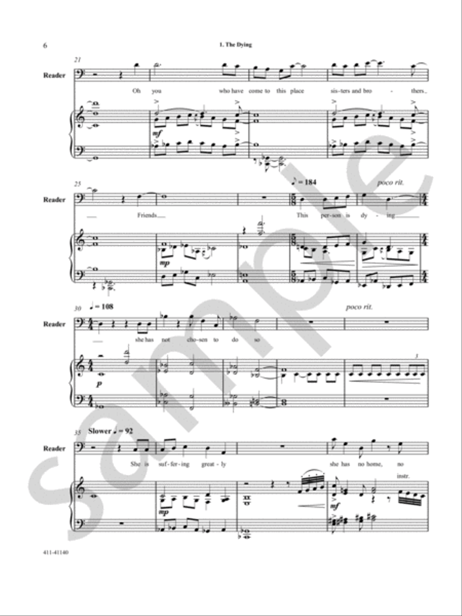 The Tibetan Book of the Dead B-Flat Clarinet scores gallery preview page 4