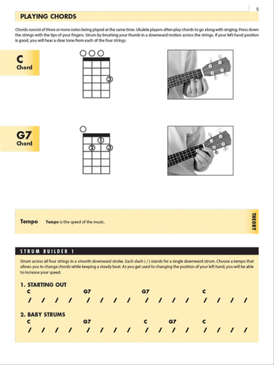 Essential Elements for Ukulele – Method Book 1 Ukulele scores gallery preview page 4