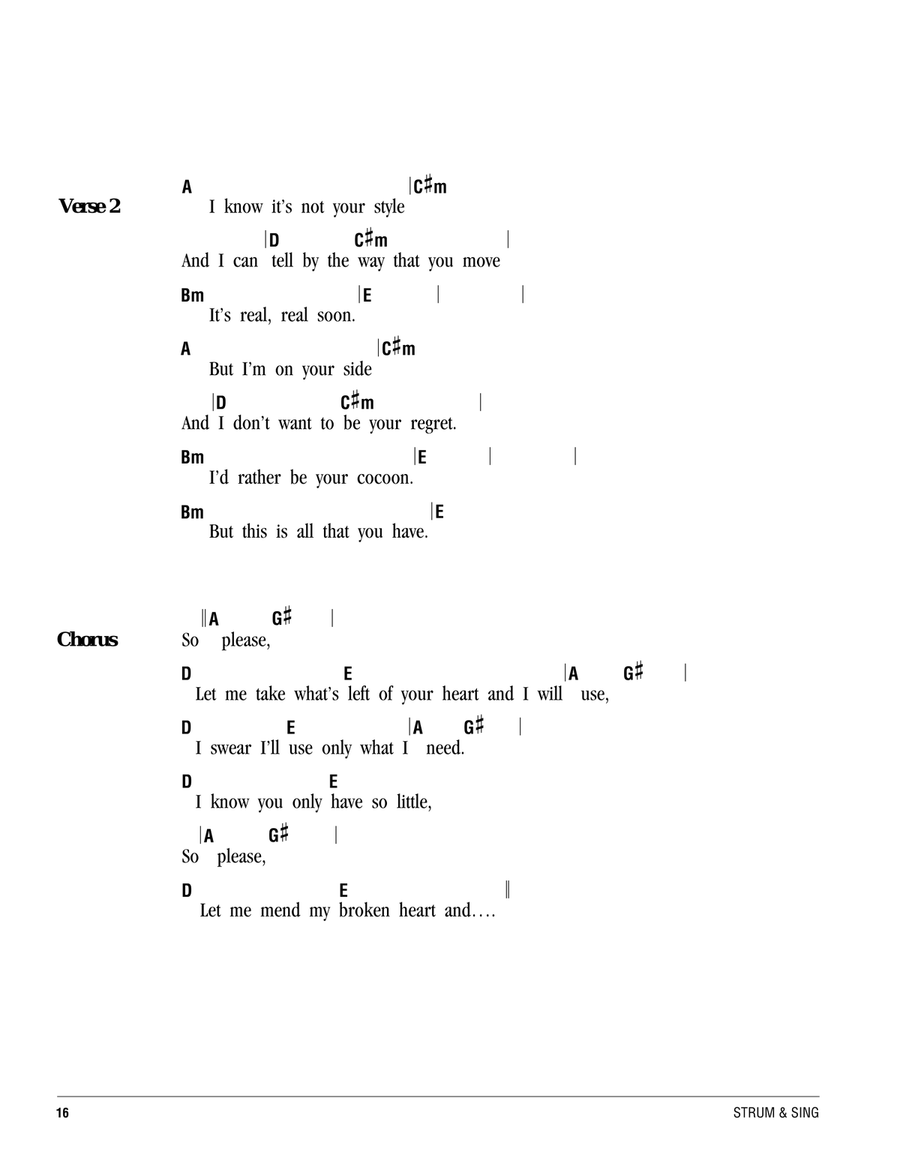 Cocoon Acoustic Guitar scores gallery preview page 2