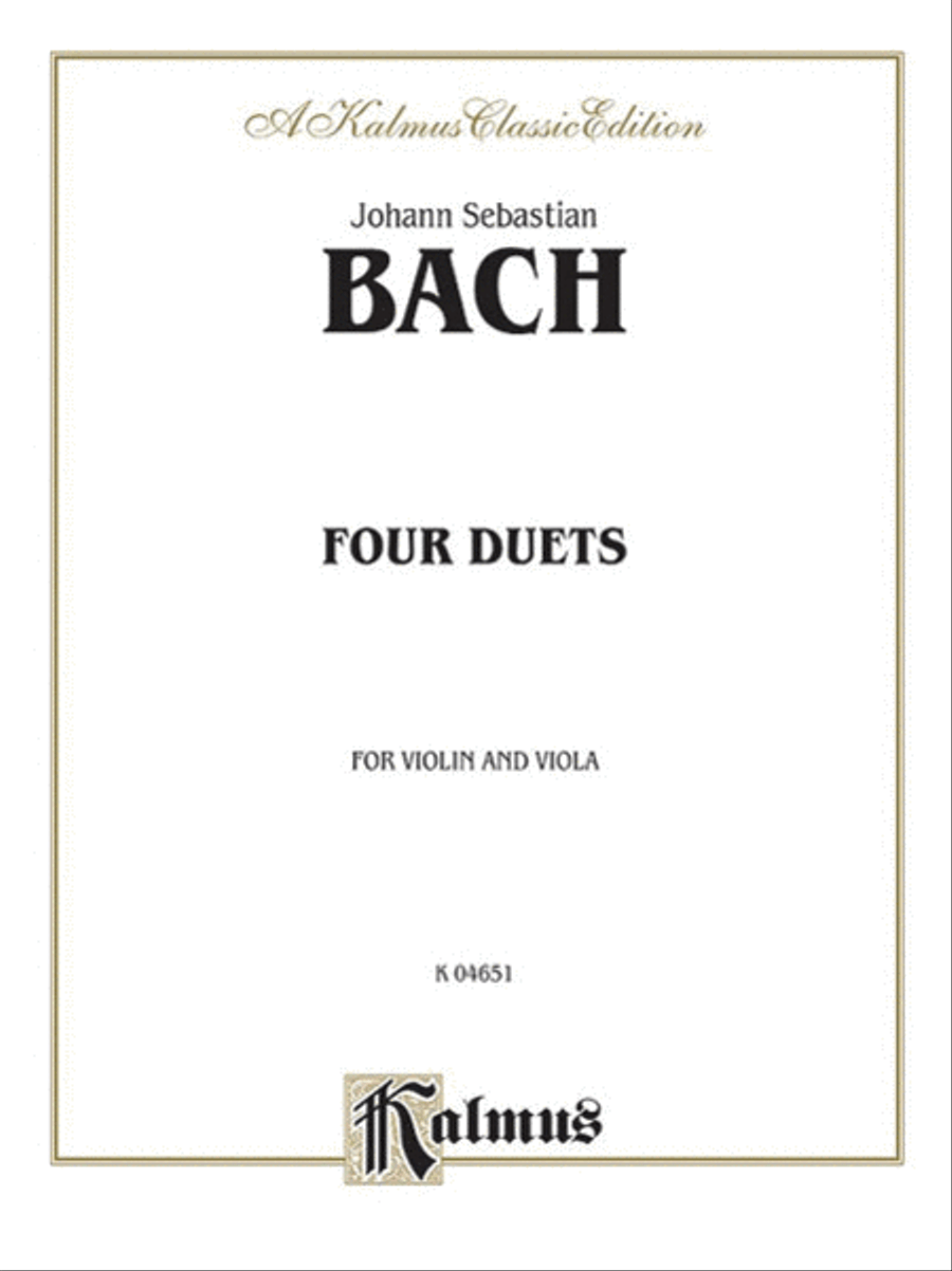 Four Duets Four Duets String Duet scores gallery preview page 1