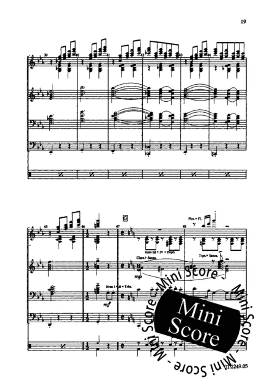 The Yellow Rolls Royce The Yellow Rolls Royce Concert Band scores gallery preview page 25