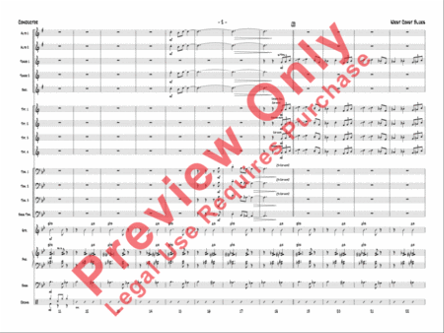 West Coast Blues West Coast Blues Jazz Ensemble scores gallery preview page 5
