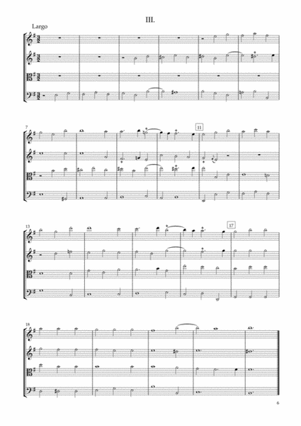 Sonata Op.34-2 for String Quartet image number null