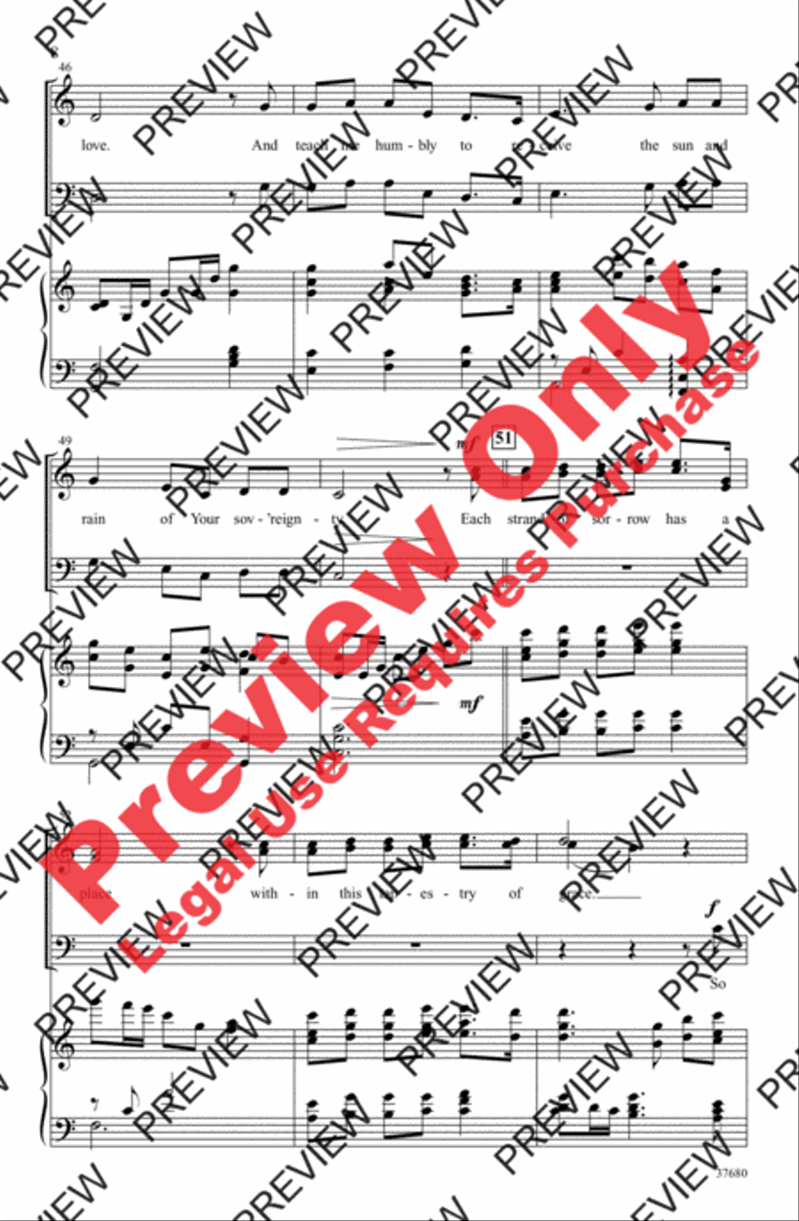 The Perfect Wisdom of Our God 3-Part scores gallery preview page 8