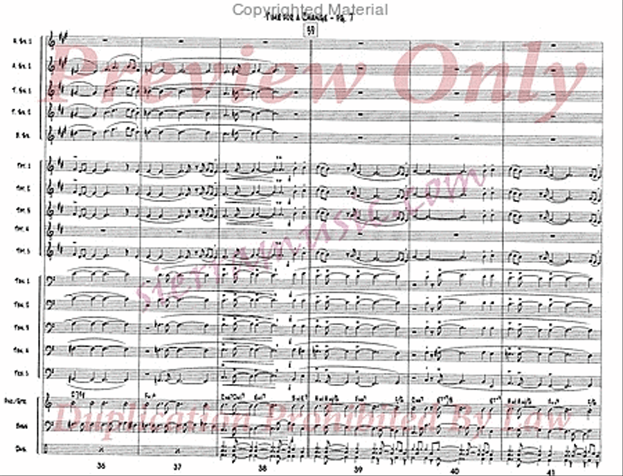Time For A Change Jazz Ensemble scores gallery preview page 8
