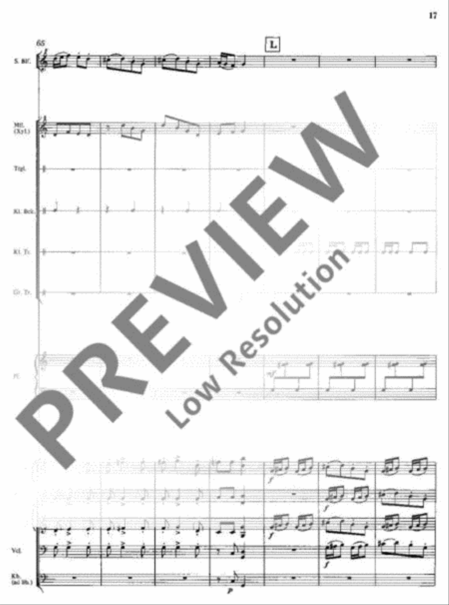 Baladă şi joc Baladă şi joc Orchestra scores gallery preview page 18