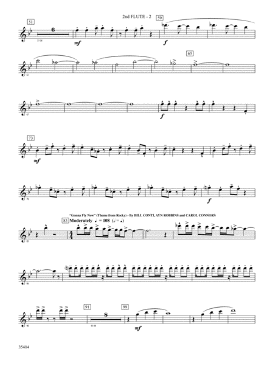 Maynard Madness: 2nd Flute Concert Band scores gallery preview page 2