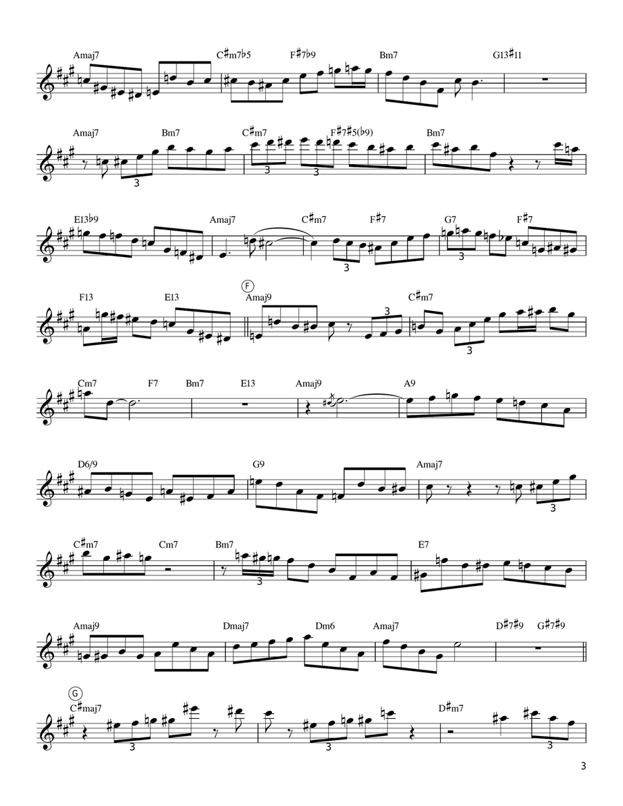 The Song Is You Alto Saxophone scores gallery preview page 3