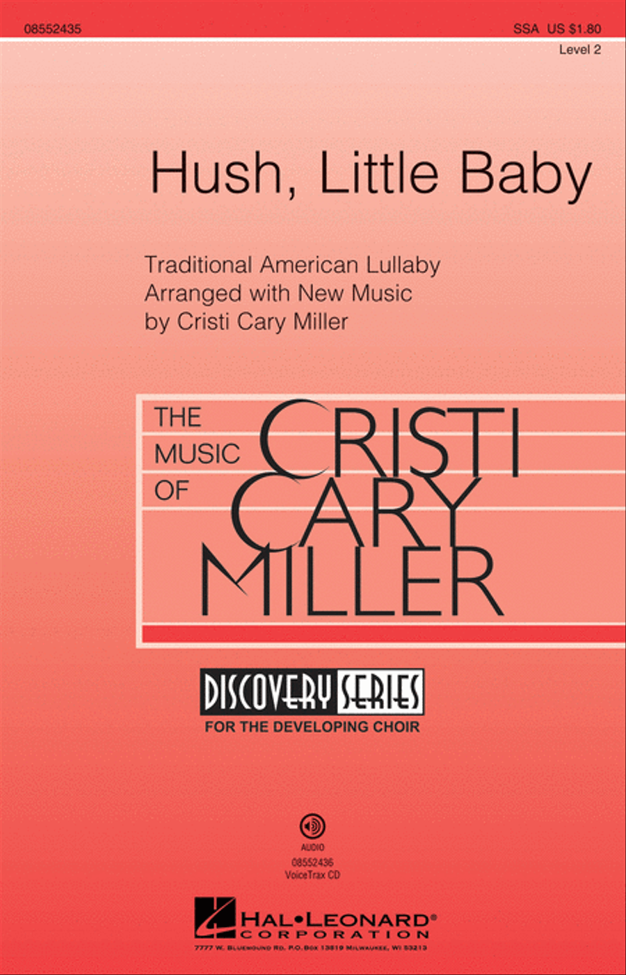 Hush, Little Baby SSA scores gallery preview page 1