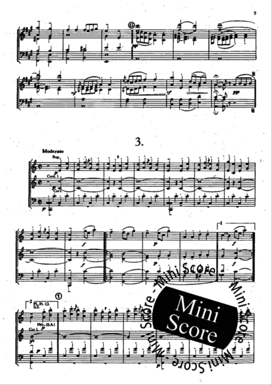 Dorpsdansen Concert Band scores gallery preview page 7