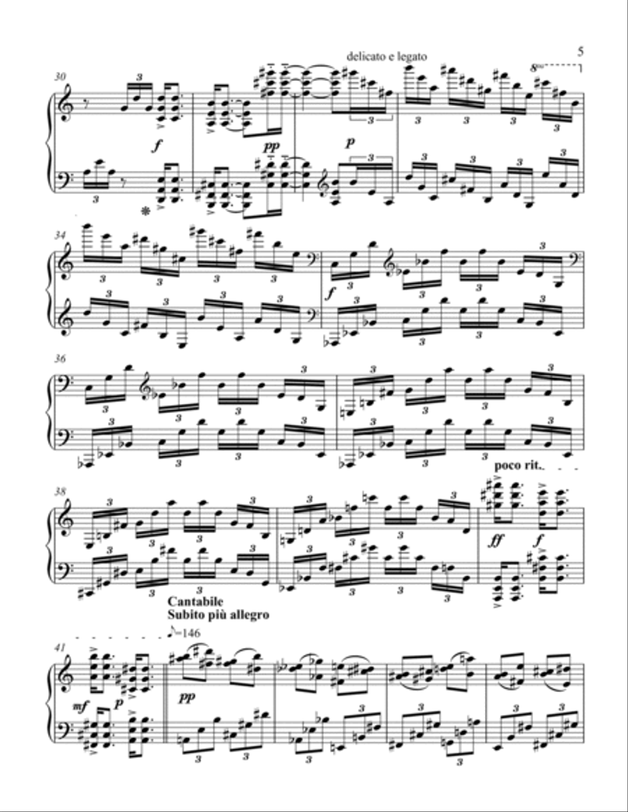 Icarus Piano Solo scores gallery preview page 5