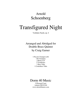 Transfigured Night (Verklärte Nacht, Op. 4) (for Brass Ensemble)