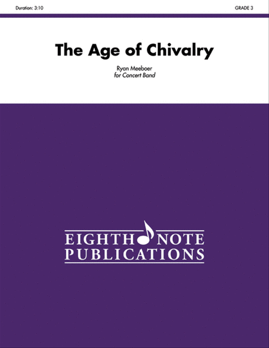 The Age of Chivalry Concert Band scores gallery preview page 1