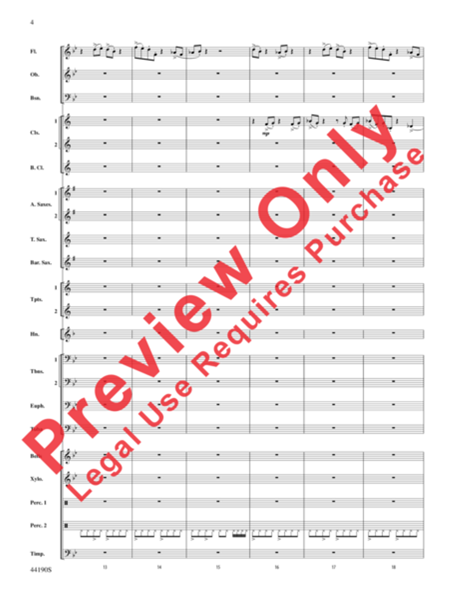 Dynamo Concert Band scores gallery preview page 5