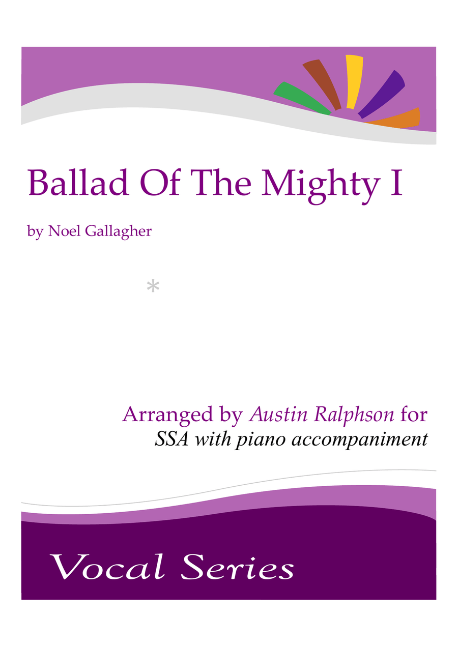 Ballad Of The Mighty I Small Ensemble scores gallery preview page 1