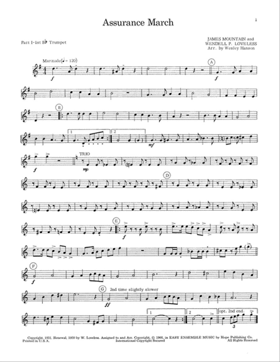 Easy Ensemble Music Part scores gallery preview page 3