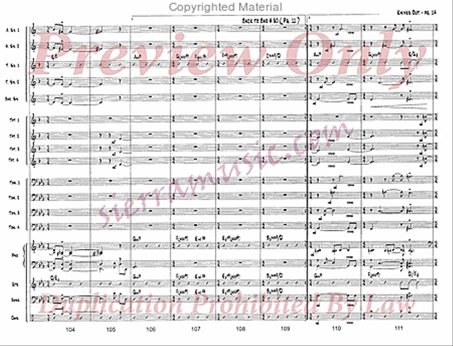I Worship You Jazz Ensemble scores gallery preview page 15