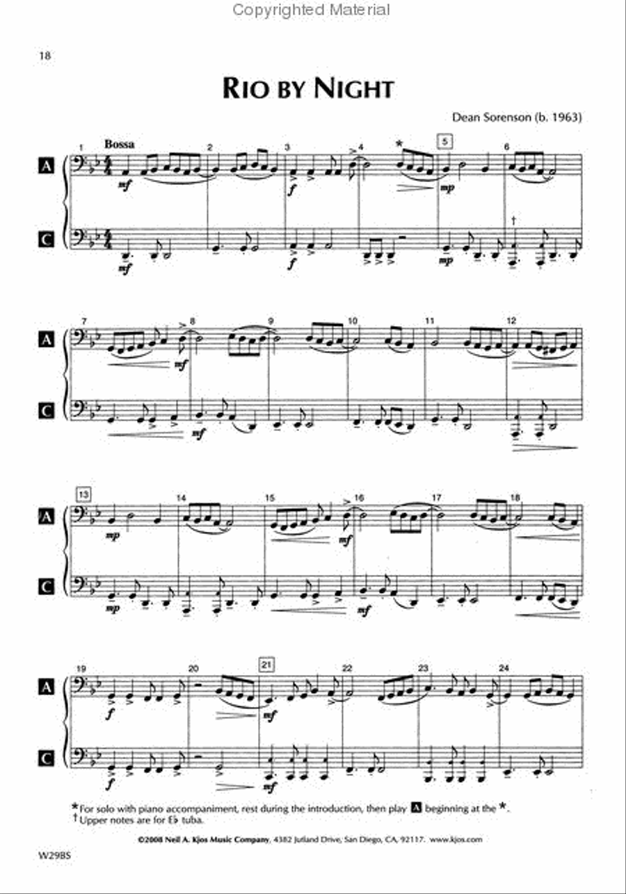 Standard of Excellence: Festival Ensembles 2 - BBb Tuba/Eb Tuba Concert Band Methods scores gallery preview page 4
