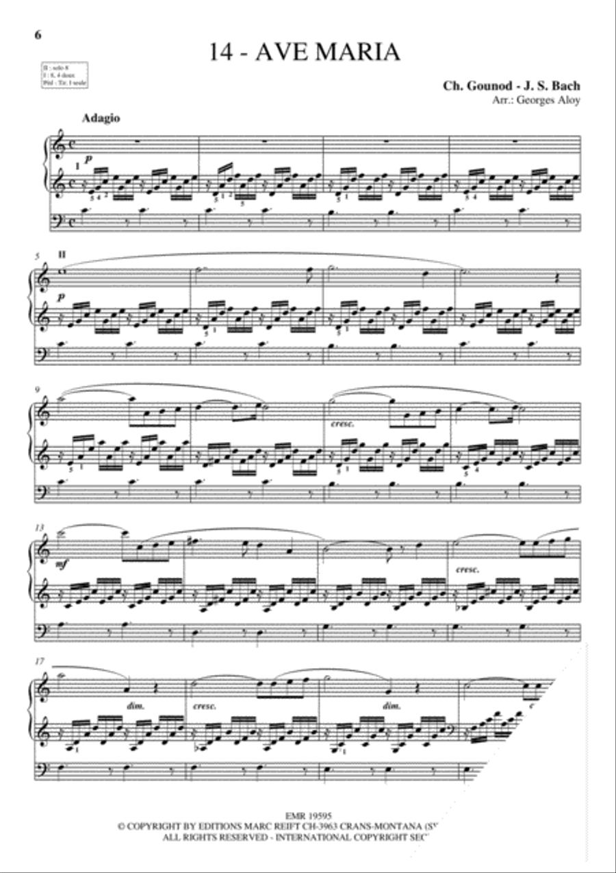 24 Pieces celebres Volume 2 Organ scores gallery preview page 5
