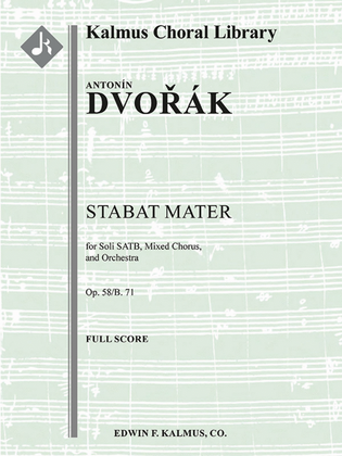 Stabat Mater, Op. 58/B. 71