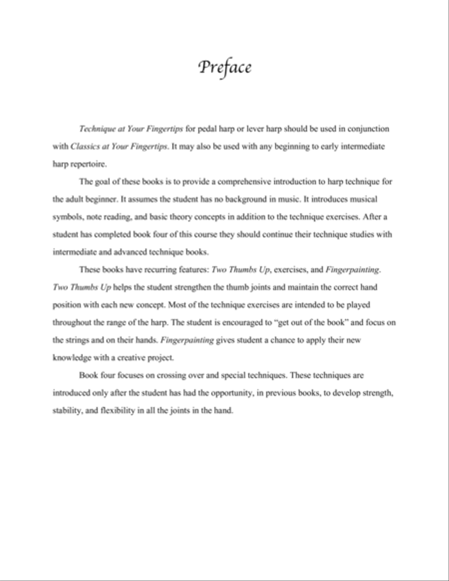 Technique at Your Fingertips for Harp Book 4 Harp scores gallery preview page 5