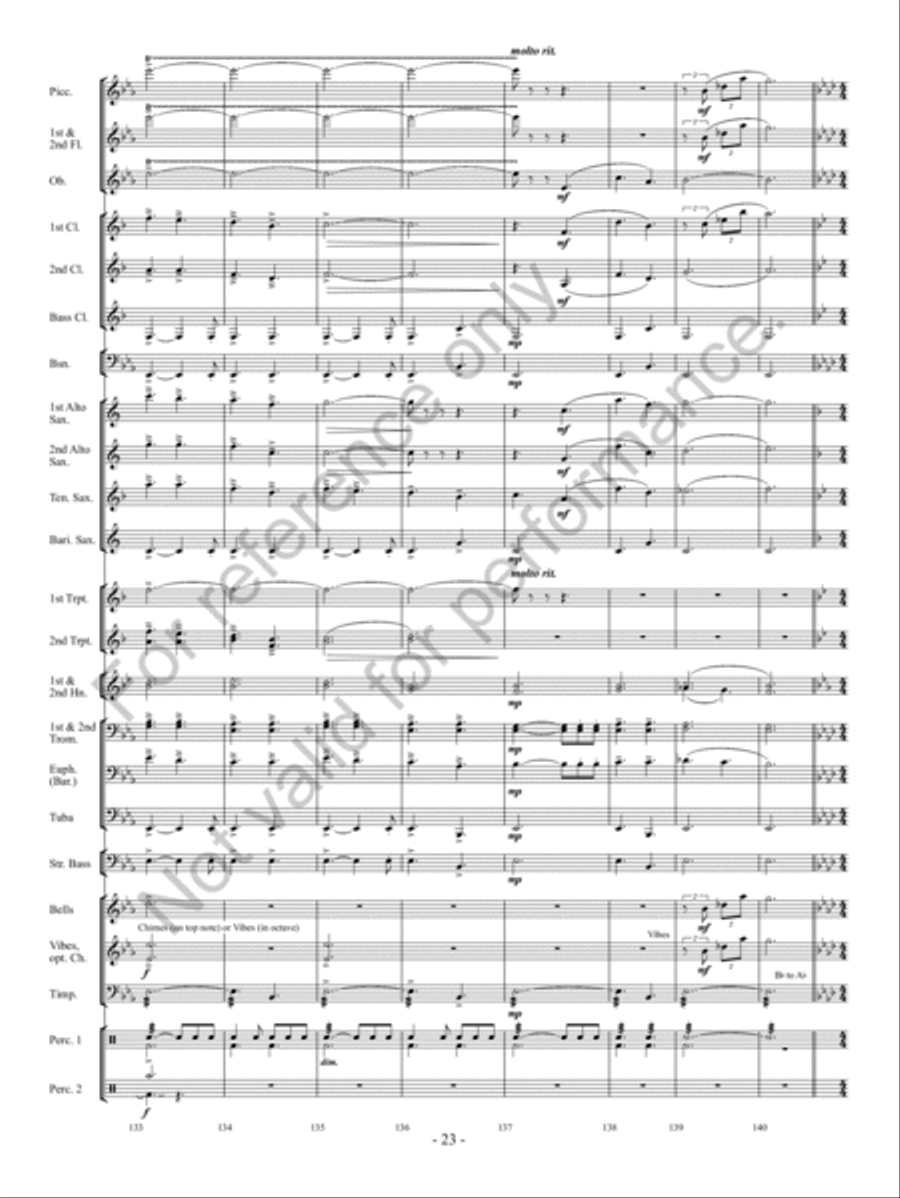 As Spring Arrives As Spring Arrives Concert Band scores gallery preview page 22