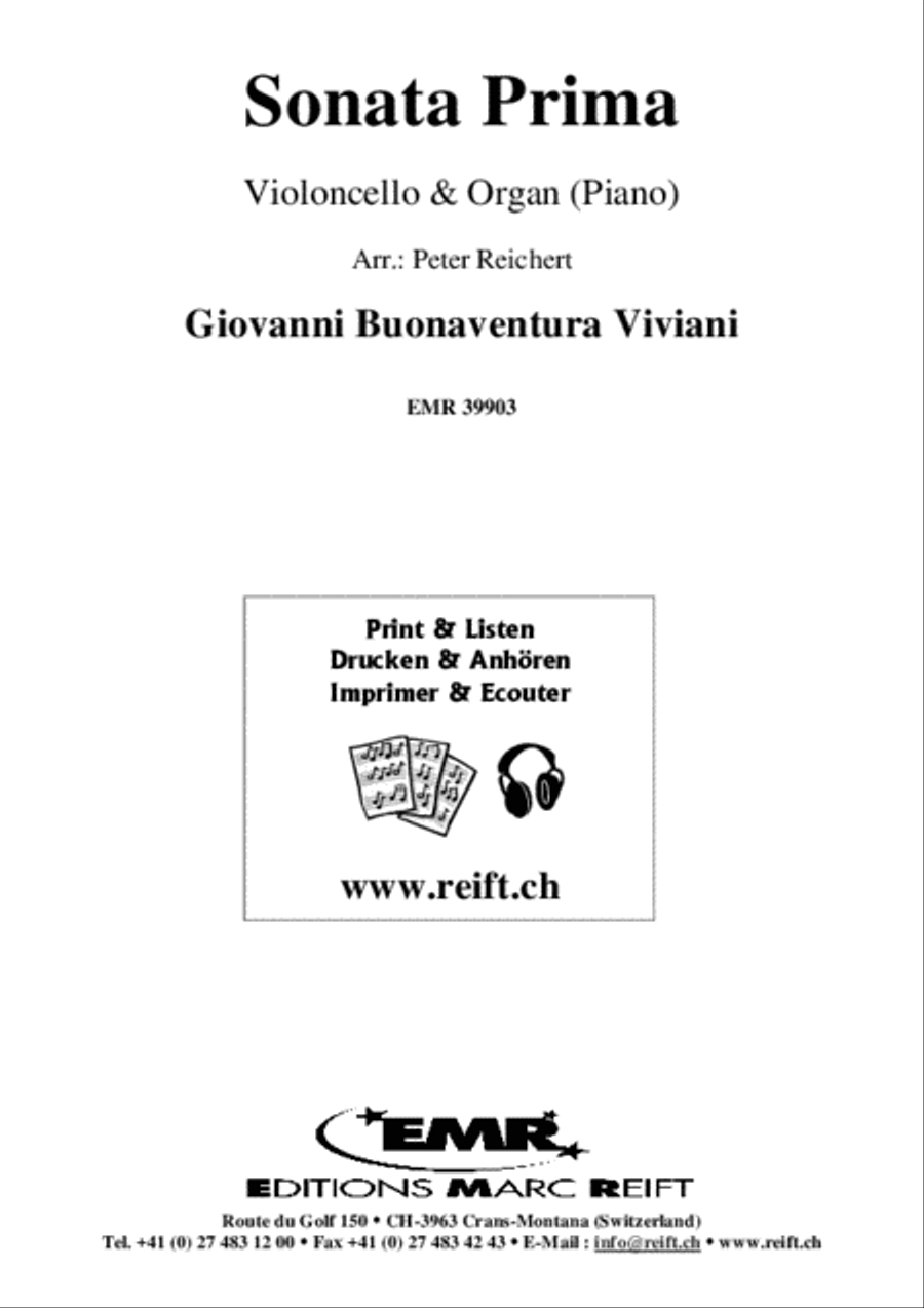 Sonata Prima Organ scores gallery preview page 2